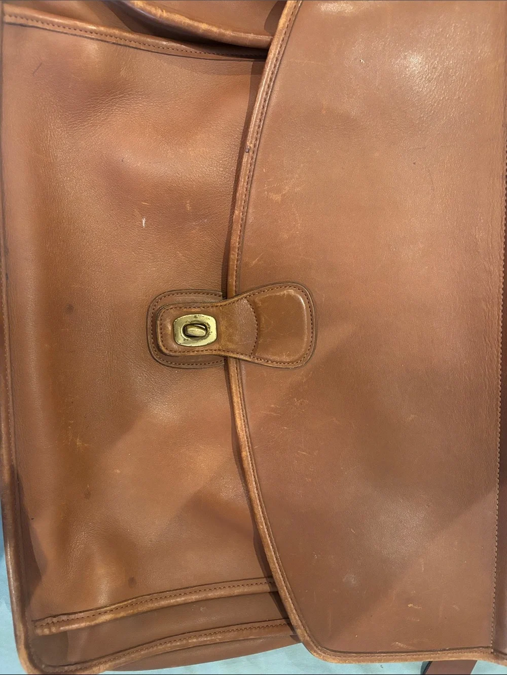 Coach Beekman Cowhide Leather Briefcase